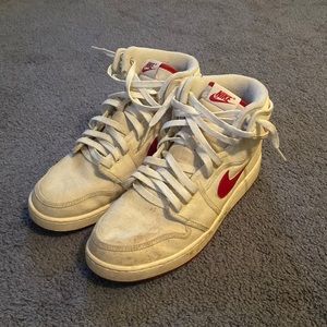 White/red Nike AJKO